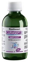 Apa de gura ADS Implant Pro cu 0,20% CHL, 200ml, Curasept