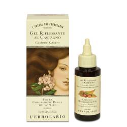 L'Erbolario Chestnut Gel pentru colorarea parului saten, 70ml