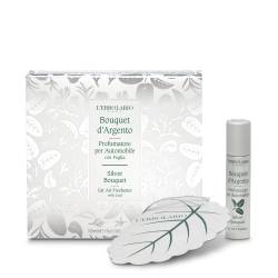 L'Erbolario Odorizant pentru masina cu frunza Silver Bouquet, 10ml