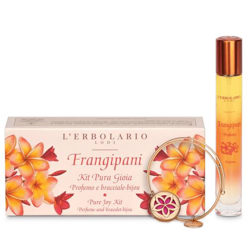 L'Erbolario Frangipani Pachet Apa de parfum 15ml + Bijuterie bratara