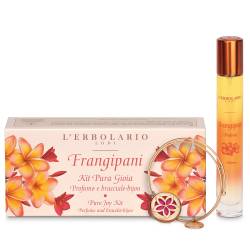 L'Erbolario Frangipani Pachet Apa de parfum 15ml + Bijuterie bratara