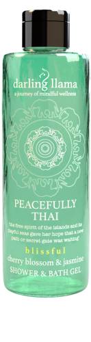 Gel de dus Peacefully Thai Darling Llama, 400ml, Treaclemoon