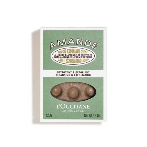 Sapun exfoliant cu migdale, 125g, L'Occitane