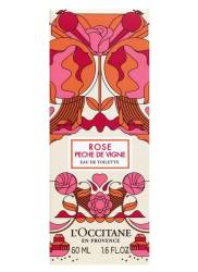 Apa de toaleta Rose & Peche De Vigne, 50ml, L'Occitane