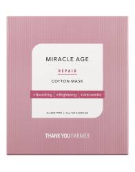 Masca de fata din bumbac Miracle Age, 25ml, Thank You Farmer