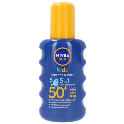 Spray de protectie solara pentru copii Protect & Care SPF50, 200ml, Nivea