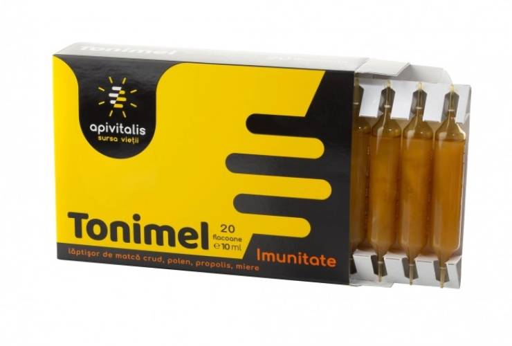 Tonimel Imunoplus, 20 fiole, Api Vitalis