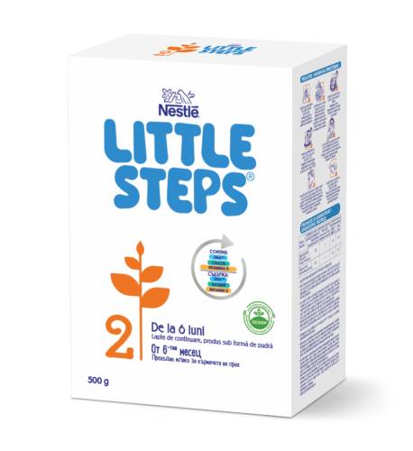 Lapte praf de la 6 luni Little Steps 2, 500g, Nestle