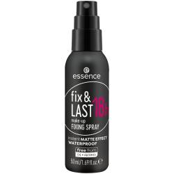 Spray pentru fixarea machiajului Fix & Last 18h, 50ml, Essence