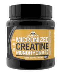 Creatina monohidratata micronizata cu banana-ananas, 300g, Vitabolic