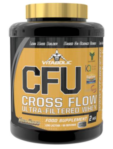 CFU Lean Mass Builder Whey Vanilla Hazelnut, 2kg, Vitabolic