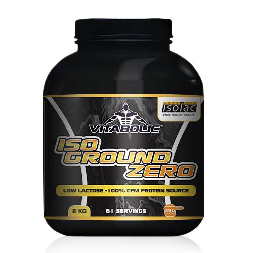 ISO Ground Zero CFM cu aroma Cookies and Cream, 2kg, Vitabolic