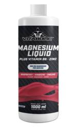 Magnesium Liquid Zmeura, 1l, Vitabolic