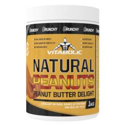 Unt de arahide crunch, 1kg, Vitabolic
