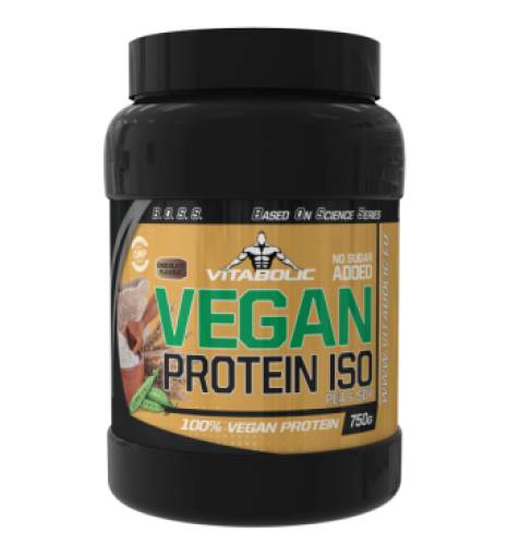 Vegan Protein Black Cookies, 750g, Vitabolic