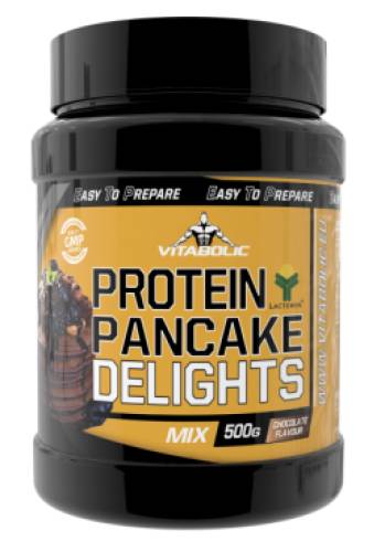 Protein Pancake Delights Ciocolata, 500g, Vitabolic