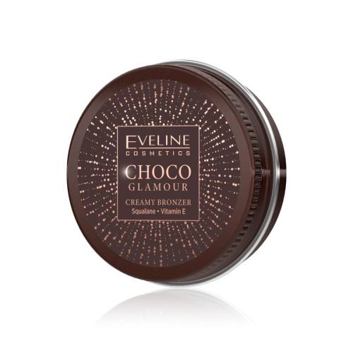 Bronzer cremos pentru ten Choco Glamour 01, 20g, Eveline Cosmetics