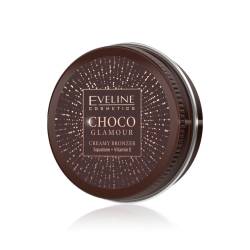 Bronzer cremos pentru ten Choco Glamour 01, 20g, Eveline Cosmetics