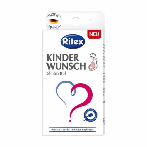 Ritex Lubrifiant de conceptie KinderWunch, 8 aplicatoare, 4ml