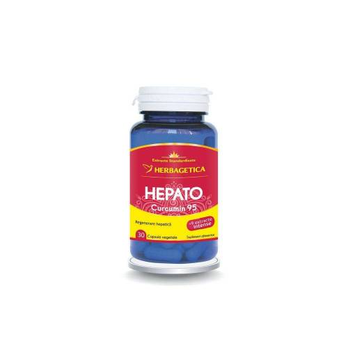 Hepato+ curcumin 95, 30 capsule, HERBAGETICA