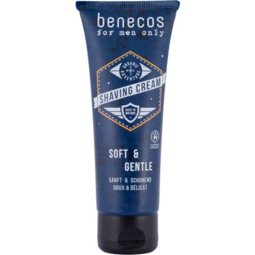 Crema de ras pentru barbati, 75 ml, Benecos