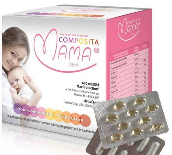 Composita Mama DHA (30+30 capsule) - Establo