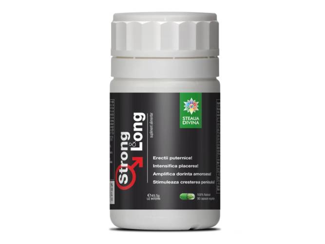 Strong & Long 500mg, 90 capsule, Steaua Divina