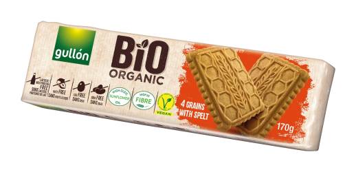 Biscuiti cu 4 cereale, 170g, Gullon