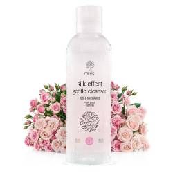 Silk Effect Gentle Cleanser cu Trandafir si Niacinamide - 200 ml, Mayie