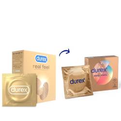 Prezervative Real Feel, 3 bucati, Durex