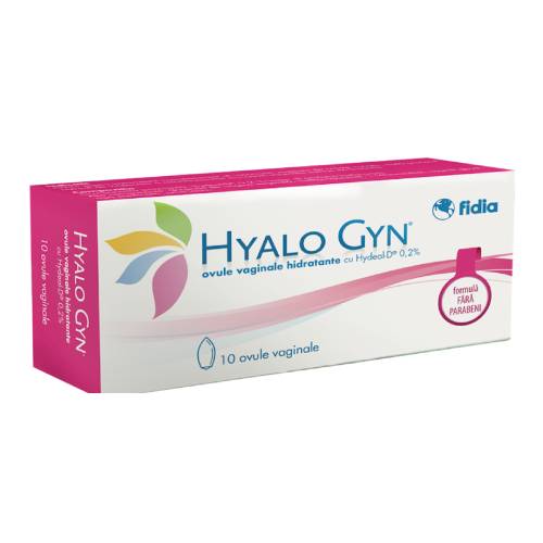 HyaloGyn, 10 ovule vaginale, Fidia Farmaceutici