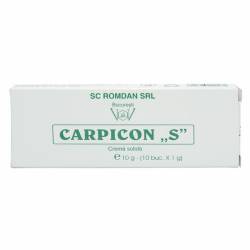 Carpicon S supozitoare, 10g