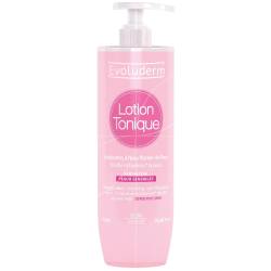 Lotiune tonica pentru ten sensibil, 500ml, Evoluderm
