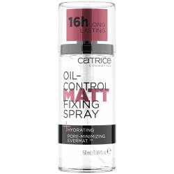 Spray pentru fixarea machiajului Oil-Control Matt Fixing Spray, 50ml, Catrice
