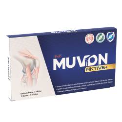 Supliment alimentar pentru articulatii Muvon Aktive Plus, 10 fiole, Sun Wave Pharma