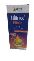 Sirop pentru Elixir Lilituss copii, 180ml, Adya Green Pharma
