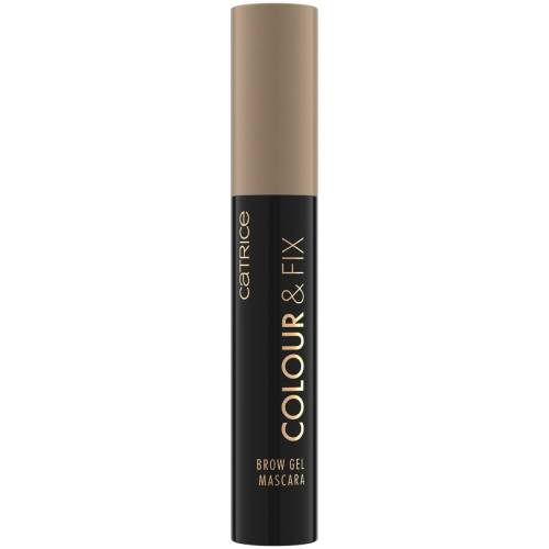 Mascara pentru sprancene Colour & Fix Brow Gel Mascara 020 - Medium Brown, 5ml, Catrice