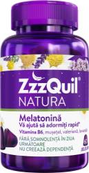Melatonina Vitamina B6 Valeriana si Lavanda Natura, 60 jeleuri, ZzzQuil