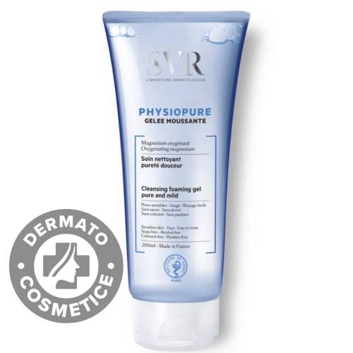 Gel spumant de curatare Physiopure, 200ml, SVR