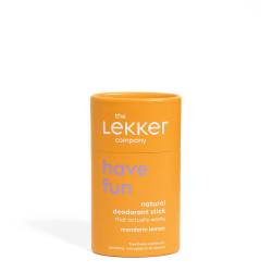 Deodorant stick fara aluminiu, HAVE FUN, mandarin lemon, 50g, LEKKER