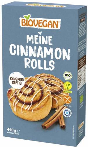 Mix pentru rulouri cu scortisoara, vegan, eco-bio, 440g, Biovegan