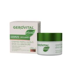 Crema Hidra-Activa Shot cu electroliti Plant, 50 ml, Gerovital