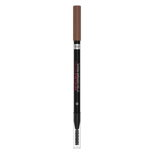 Creion de sprancene cu efect de definire Infaillible 12H Definer 5.0 Light Brunette, 5g, L'Oreal Paris