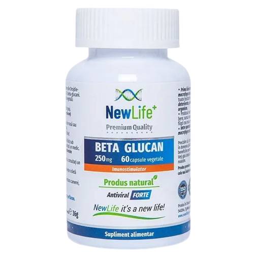 Beta Glucan 250mg, 60 capsule, NewLife