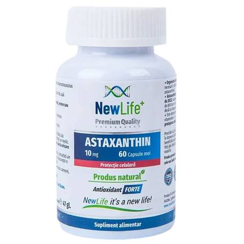 Astaxanthin 10mg, 60 capsule, NewLife