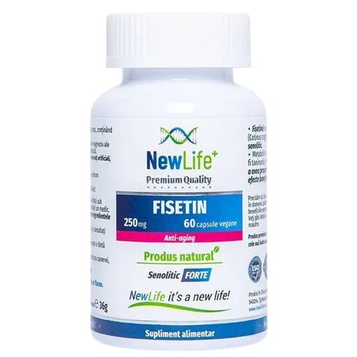 Fisetin 250mg, 60 capsule, NewLife
