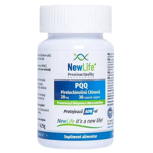 Pirolochinolina Chinona 20mg, 30 capsule, NewLife