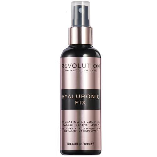 Spray pentru fixarea machiajului Hyaluronic Fixing Spray, 100ml, Makeup Revolution