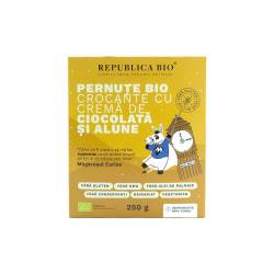Republica BIO Pernute Bio crocante cu crema de ciocolata si alune FARA GLUTEN, 250g