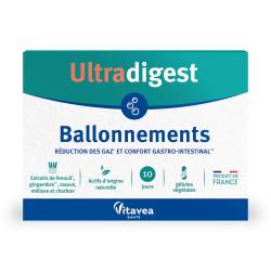 ULTRADIGEST BALLONNEMENTS - impotriva balonarii - 10 capsule vegetale, VITAVEA